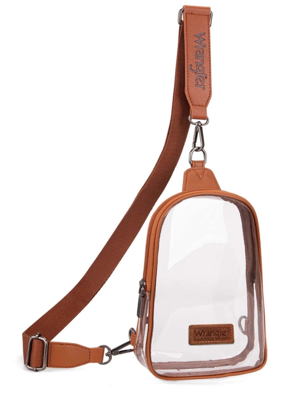 Wrangler Montana West CLEAR SLING BAG / Detachable Strap / Festival-Stadium NEW